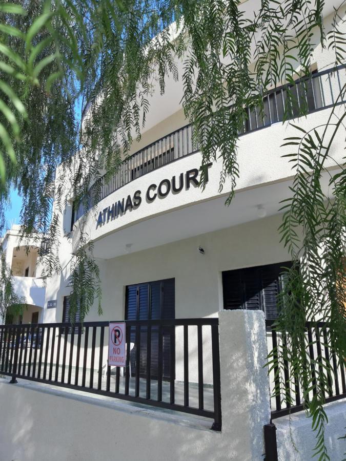 Athinas Court Lejlighedshotel Paphos Eksteriør billede